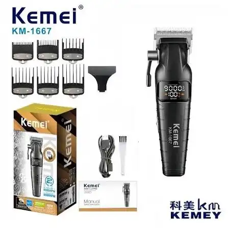 ماشین اصلاح کیمی Kemei KM-1667 — تصویر ۷