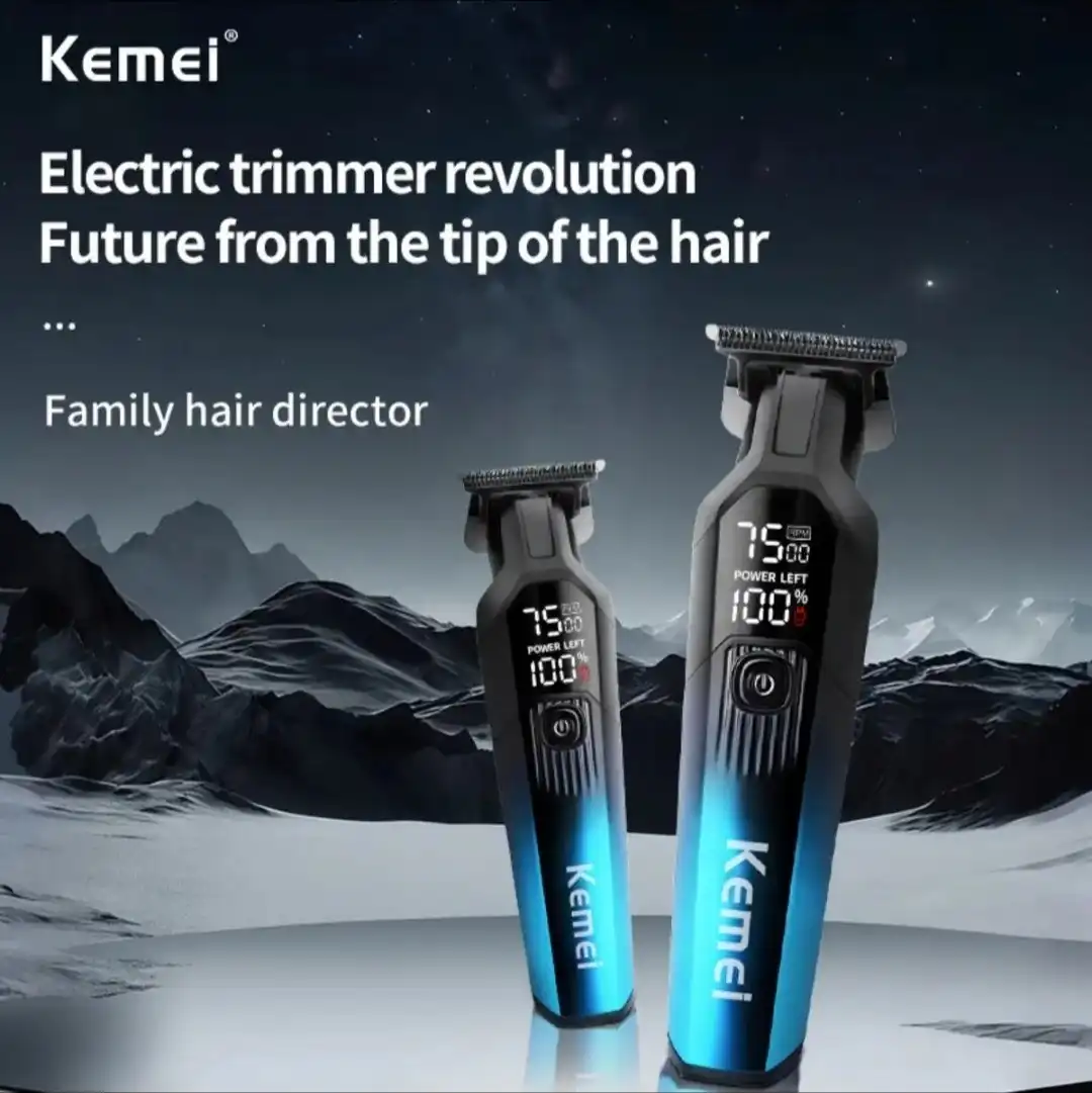 ماشین اصلاح خط زن Kemei Km-1358 — تصویر ۶