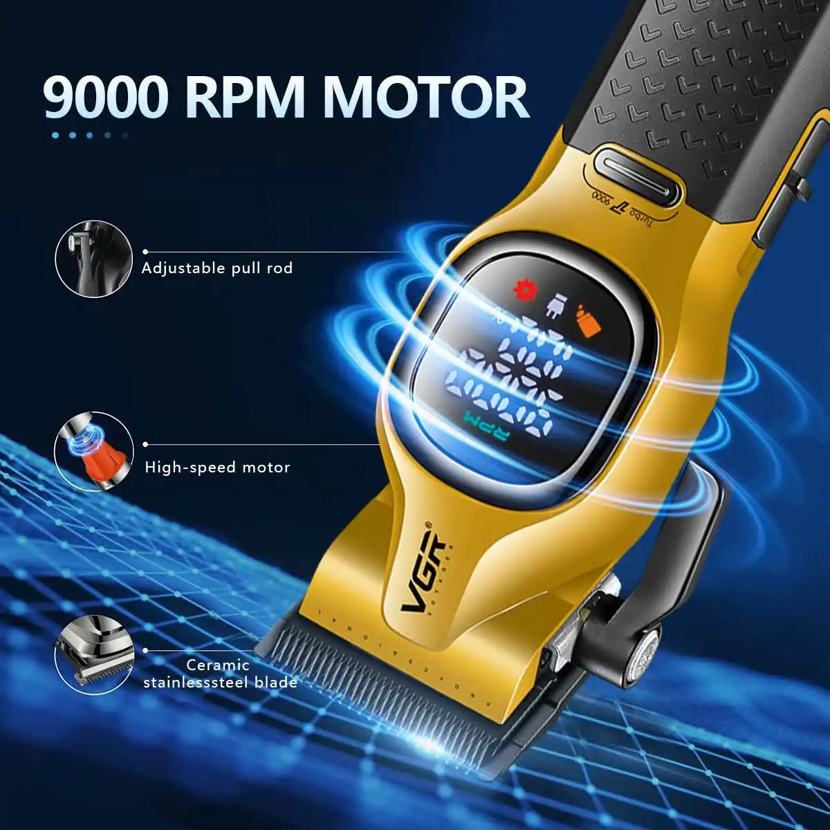 ماشین اصلاح وی جی آر VGR V-886C — تصویر ۴