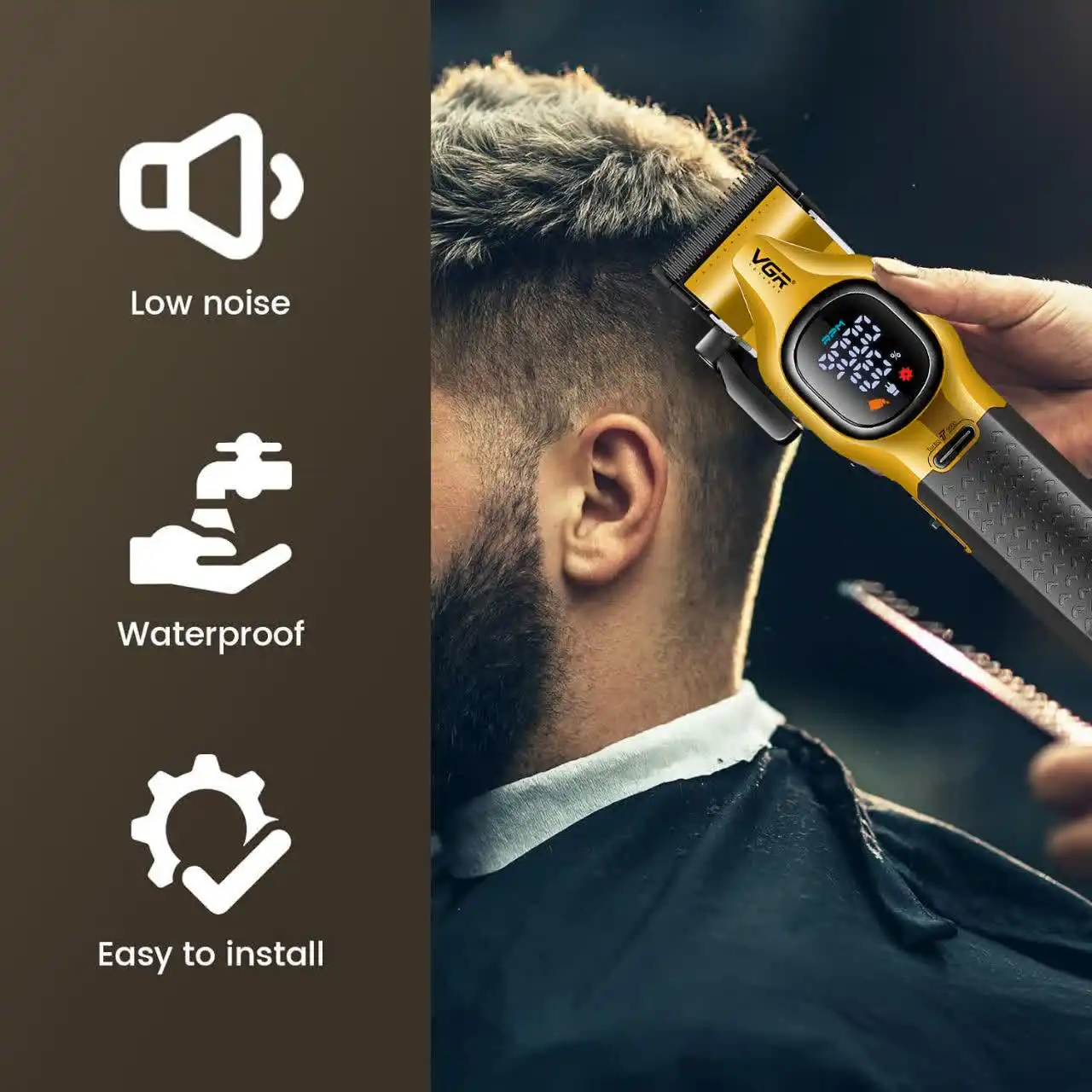 ماشین اصلاح وی جی آر VGR V-886C — تصویر ۵