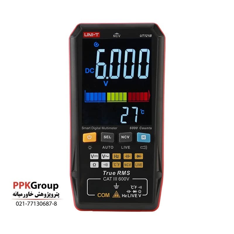 مولتی متر هوشمند دیجیتال یونی تی مدل UNI-T UT121B — تصویر ۲