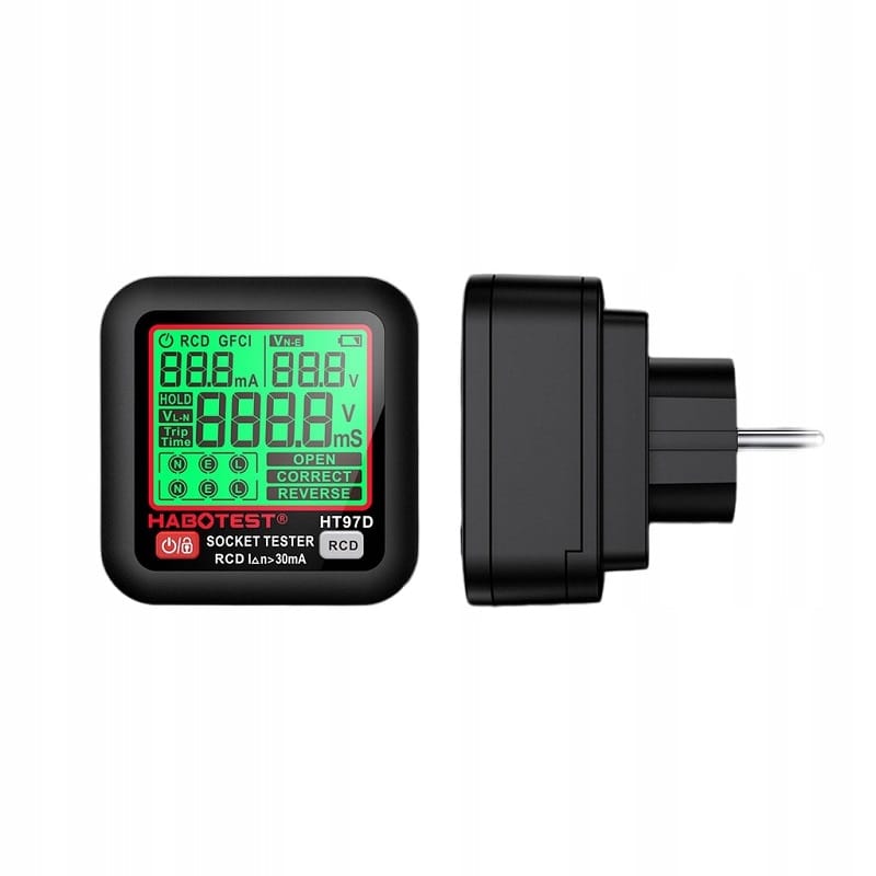 تستر سوکت دیجیتال HABOTEST HT97D — تصویر ۳