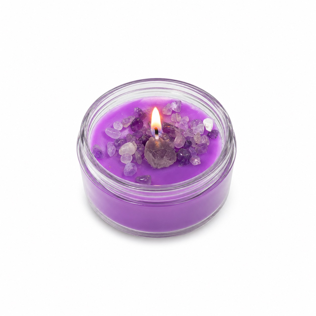 شمع عطری آمیتیست — تصویر ۲