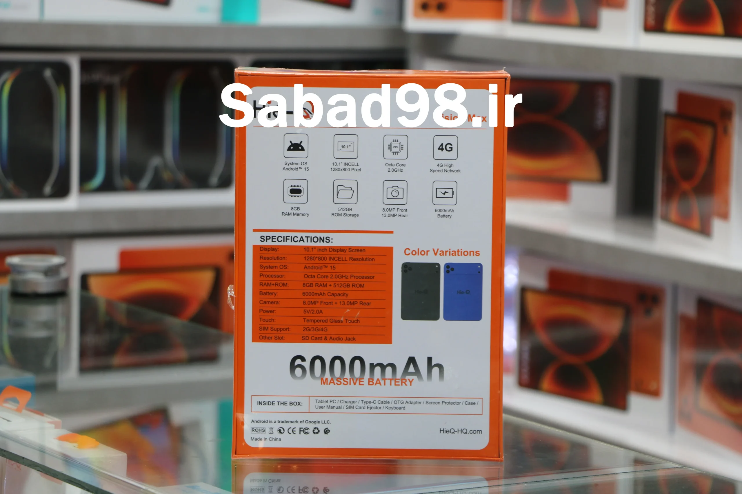 تبلت Hie-Q Vision Max | 4GB RAM | 64GB ROM | 10.1 inch — تصویر ۳