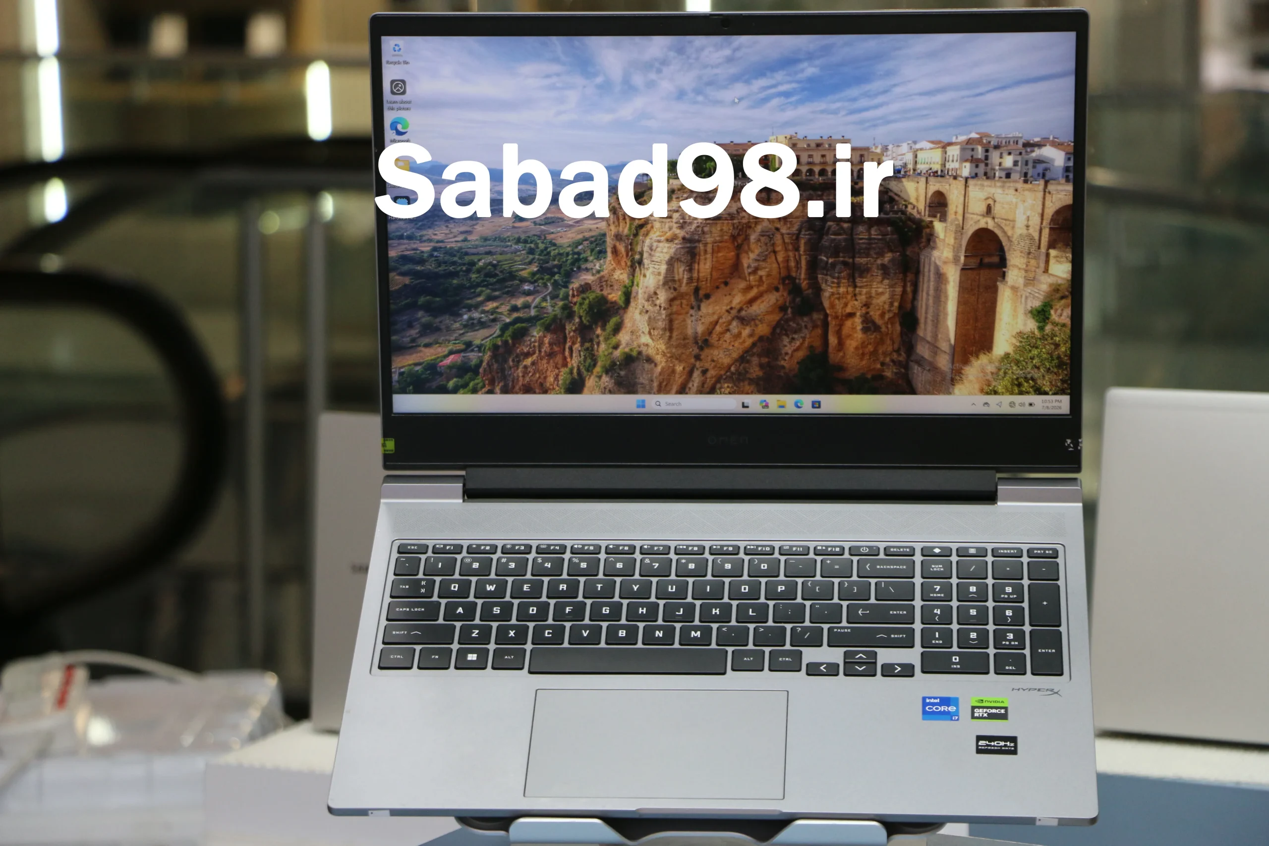 لپ تاپ HP Omen 16 i7 14750HX | 16GB | 1TB SSD | RTX4060 8GB | 16 inch 2K 240Hz