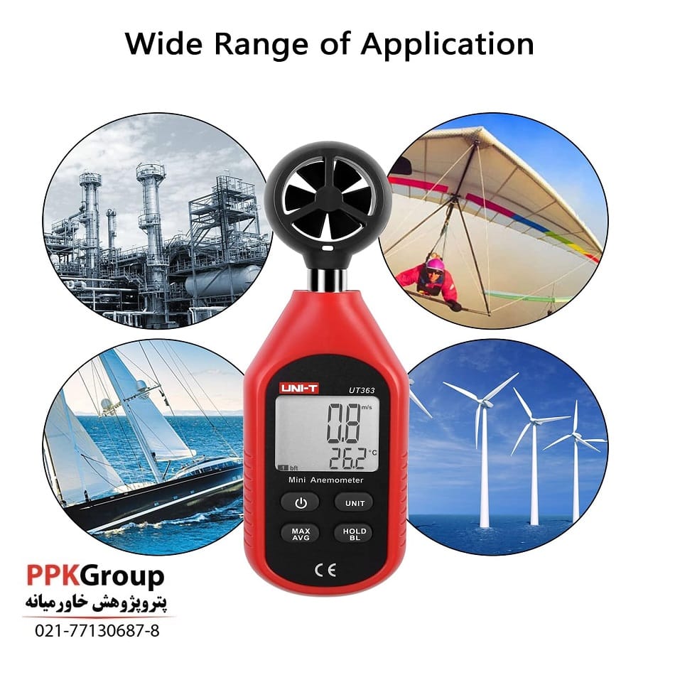 بادسنج دیجیتال یونیتی مدل UT363 — تصویر ۳