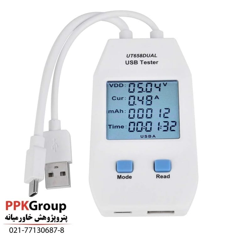 تستر USB یونیتی مدل UNI-T UT658DUAL