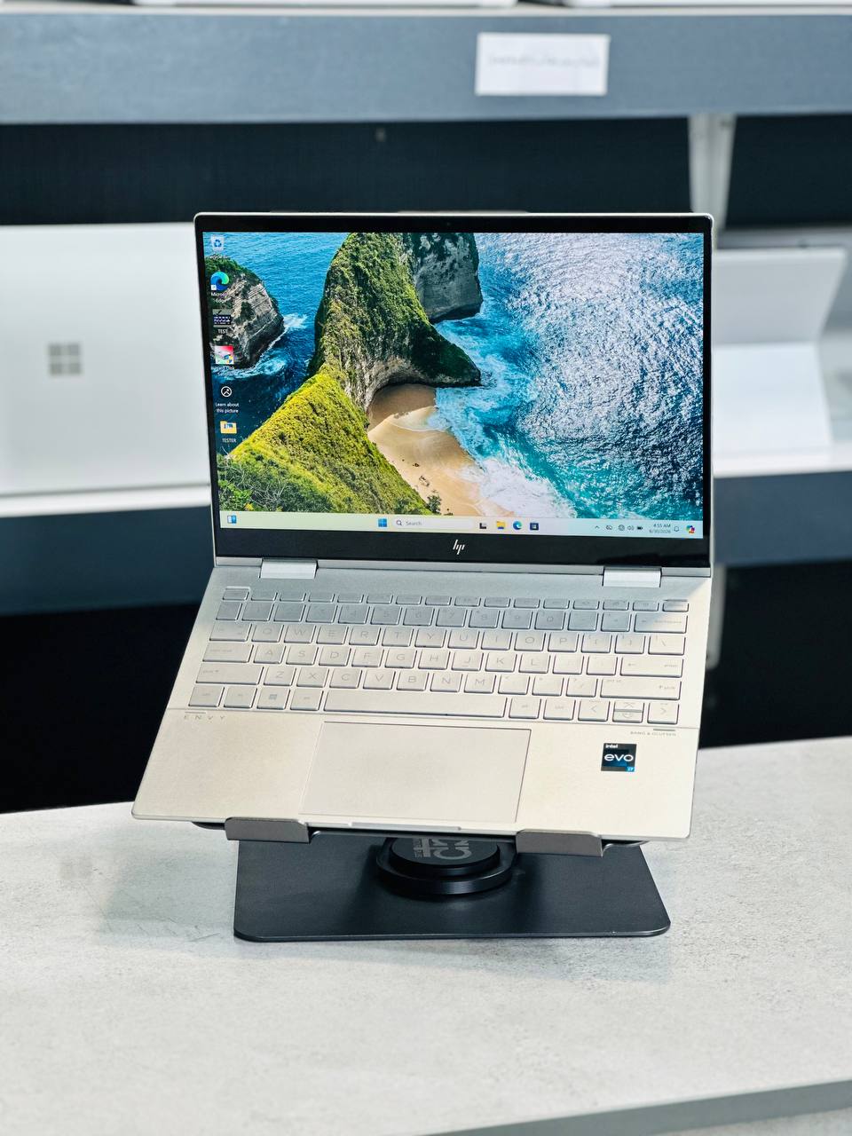 لپ تاپ HP Envy 13 i7 1195G7 | 8GB | 512GB SSD | Intel iris xe | 13 inch FHD X360 Touch