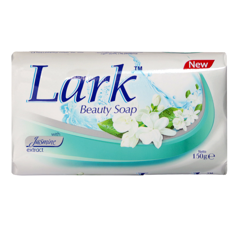صابون لارک Lark رایحه گل یاسمن Jasmine بسته ۶ عددی — تصویر ۲