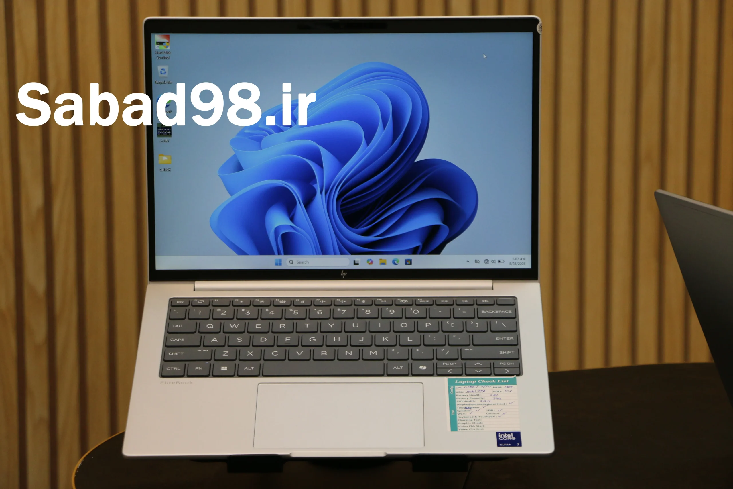 لپ تاپ HP EliteBook 8 G1A 14 Ultra7 255U | 16GB | SSD 512GB | Intel + NPU | 14.1 inch FHD Touch