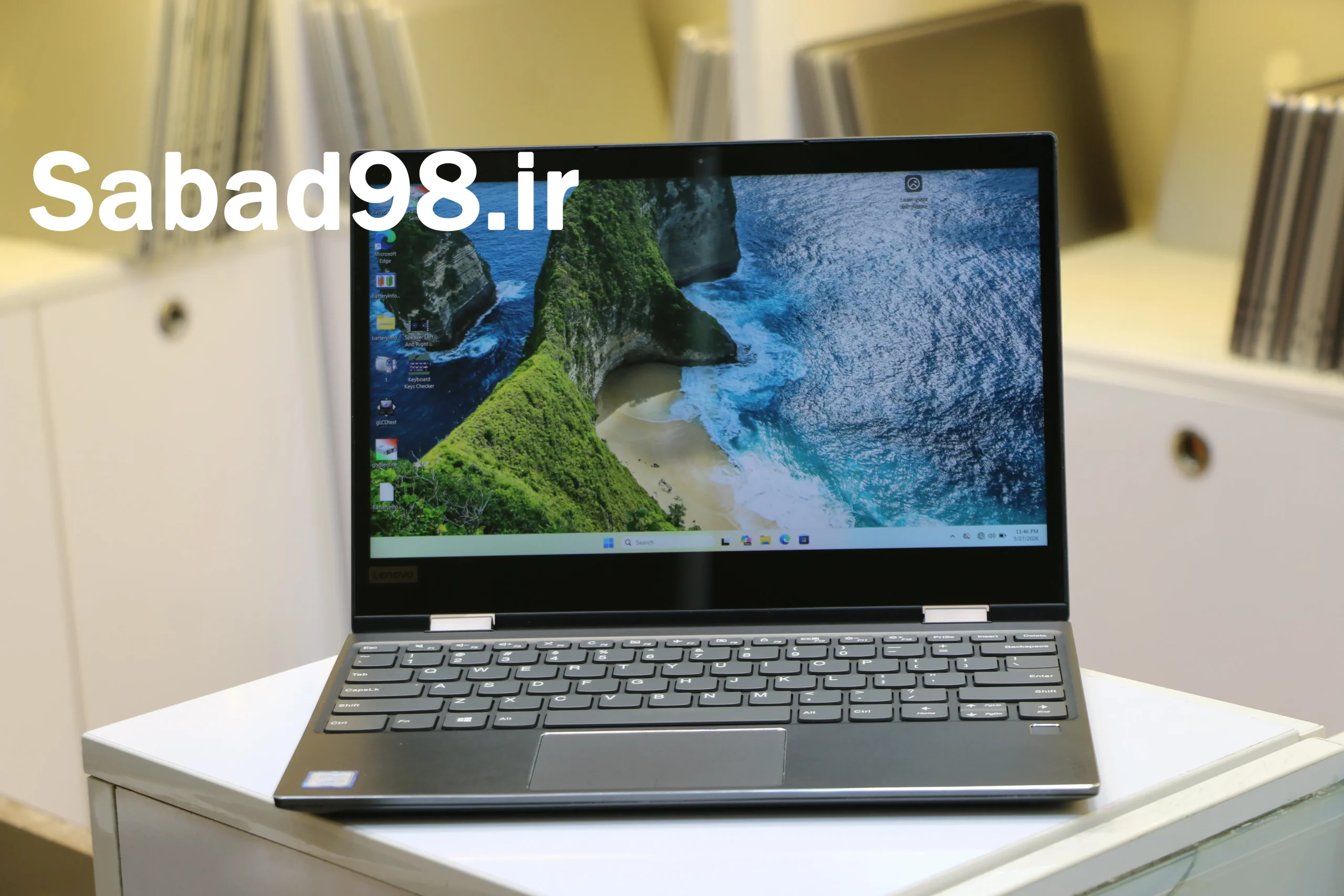 لپ تاپ Lenovo Ideapad Flex 5 R3 4300U | 4GB | 256GB SSD | AMD | 14 inch FHD X360 Touch
