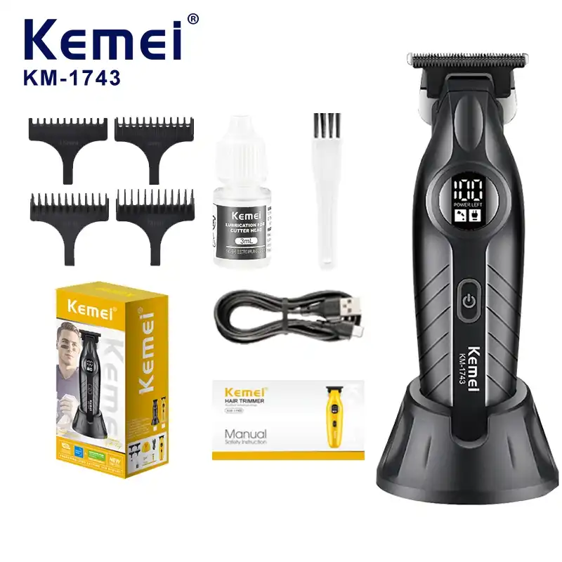 ماشین اصلاح خط زن Kemei کیمی KM-1743 — تصویر ۵