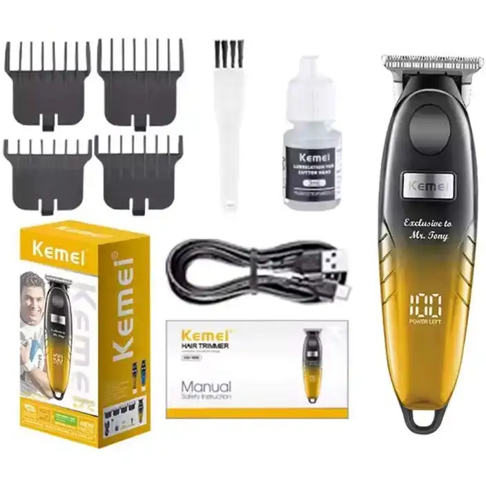 ماشین اصلاح خط زن kemei کیمی km-1742 — تصویر ۳