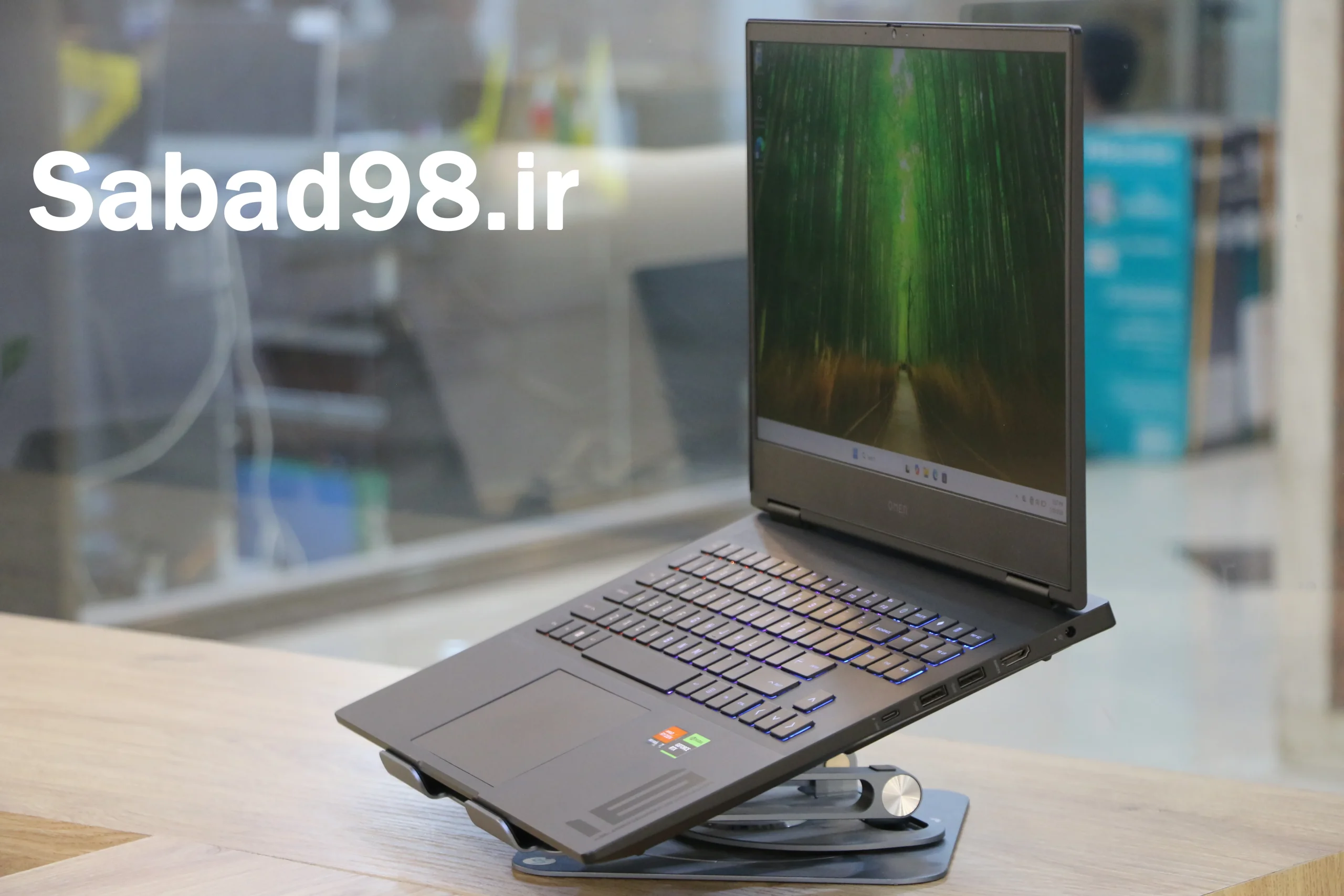 لپ تاپ HP Omen 16 Ryzen 7 7840HS | 16GB | SSD 512GB | RTX 4060 8GB | 16.1 inch 2K 240Hz — تصویر ۳