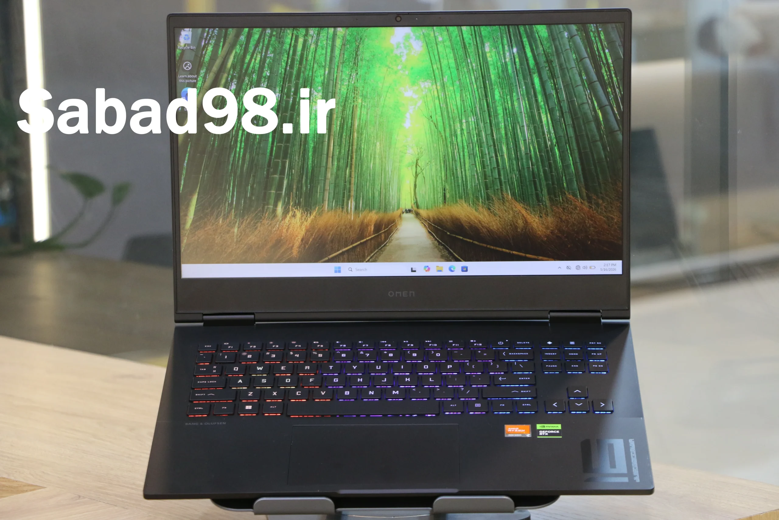 لپ تاپ HP Omen 16 Ryzen 7 7840HS | 16GB | SSD 512GB | RTX 4060 8GB | 16.1 inch FHD 144Hz