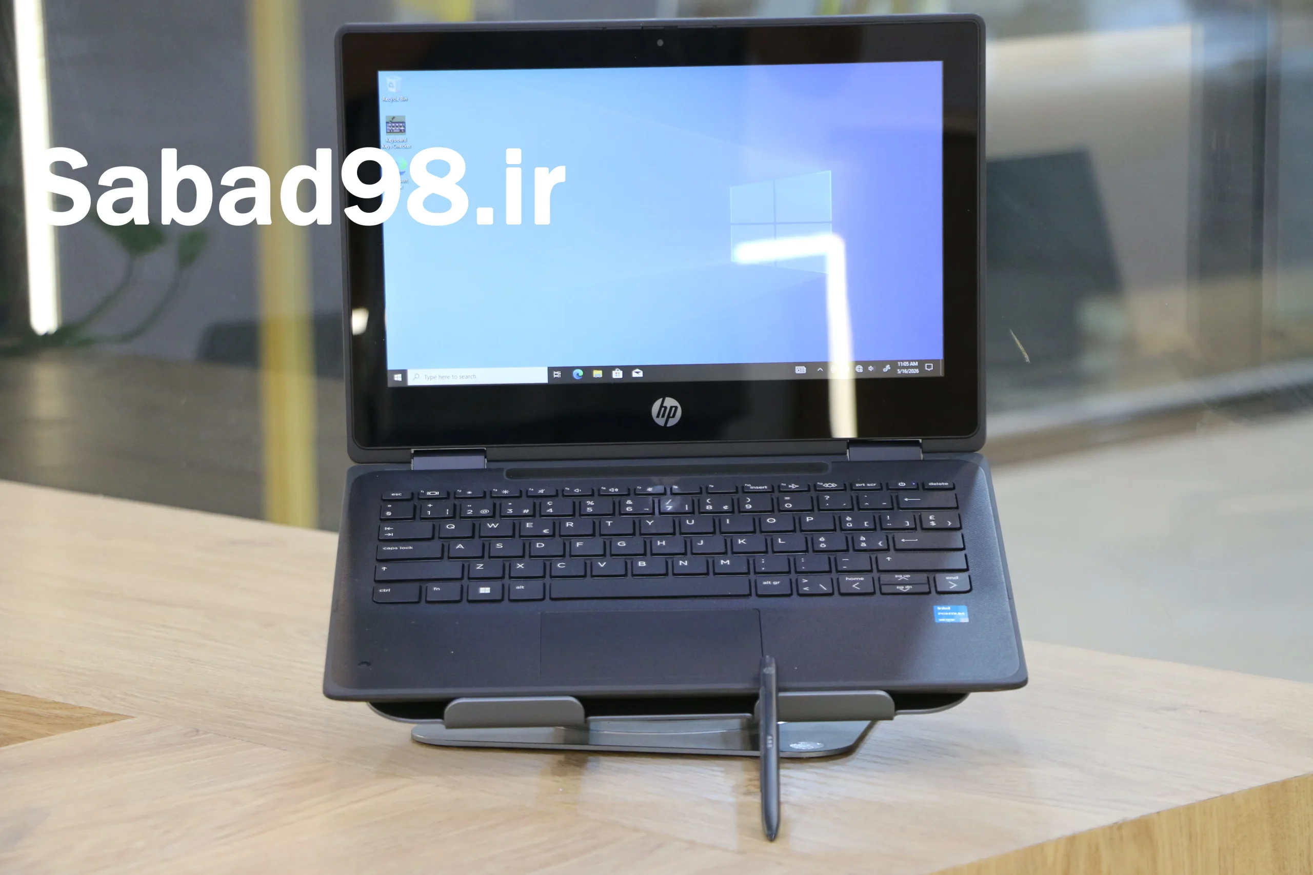 لپ تاپ HP Forties 11 G9 Pentium Silver N6000 | 8GB | SSD 256GB | Intel UHD | 11.9 inch HD Touch X360 + Pen