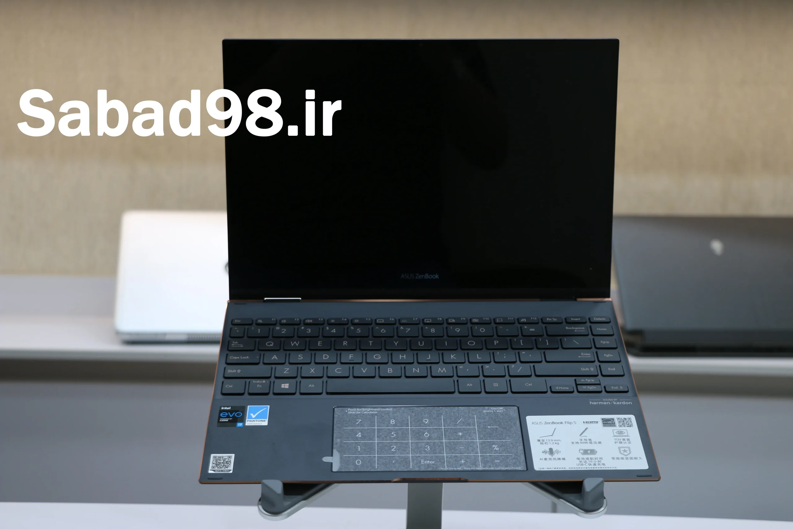 لپ تاپ Asus Zenbook UX363EA i7 1165G7 | 16GB | SSD 512GB | Iris Xe | 13.2 inch 4K UHD Touch x360