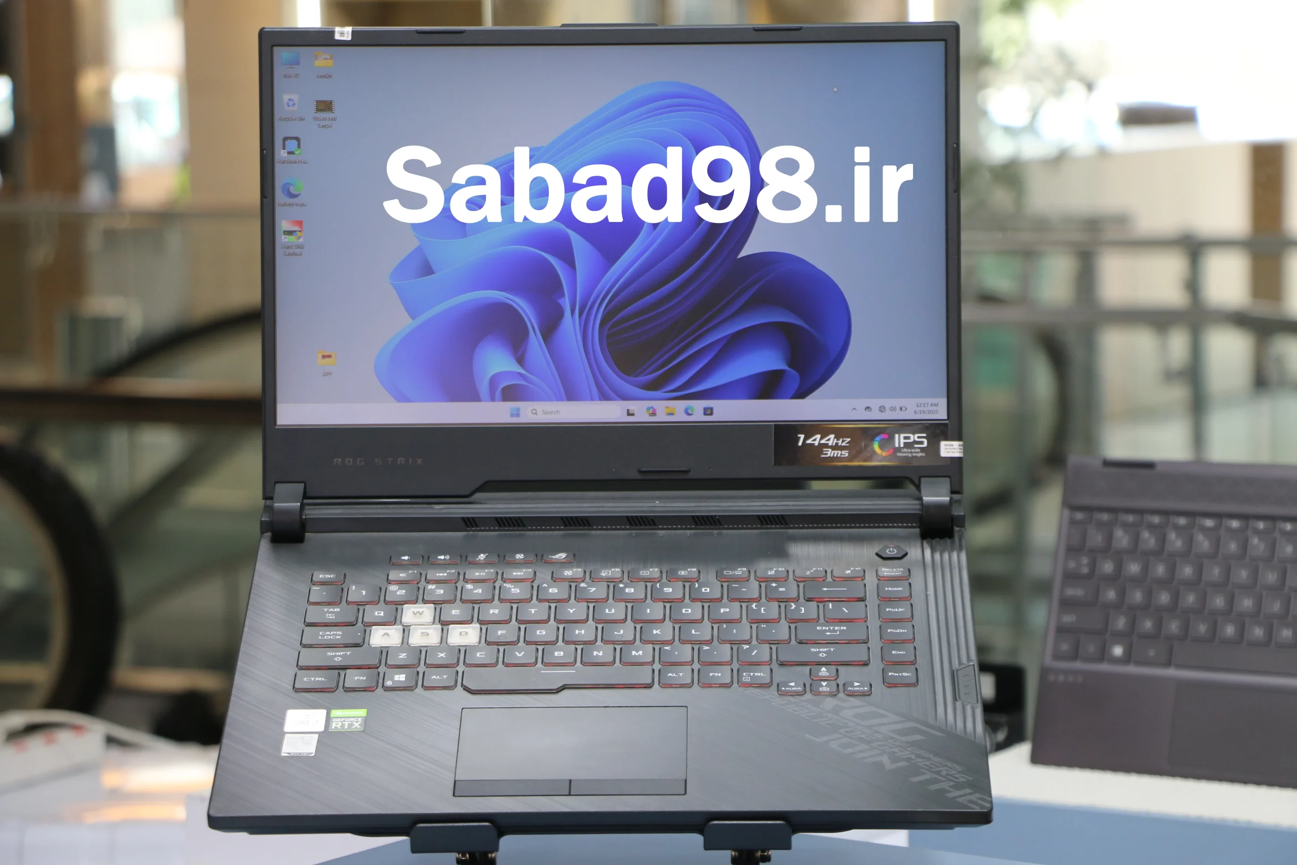 لپ تاپ Asus ROG Strix G512LV i7 10750H | 16GB | SSD 512GB | RTX 2060 6GB | 15.6 inch FHD 144Hz
