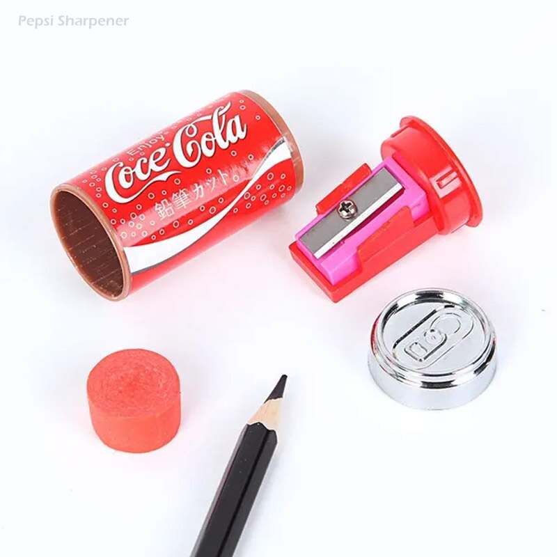 تراش فانتزی پاک کن دار مدل قوطی نوشابه — تصویر ۳