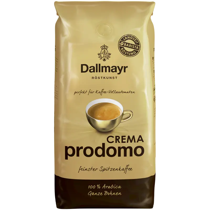 دانه قهوه دالمایر کرما پرودومو ۱۰۰٪ عربیکا 1کیلوگرم Dallmayr Crema Prodomo — تصویر ۲