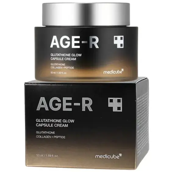 کرم کپسولی گلوتاتیون لاین AGE-R مدیکوب ضد لک، لیفتینگ ۵۰ میل Medicube AGE-R Glutathione Glow Capsule Cream