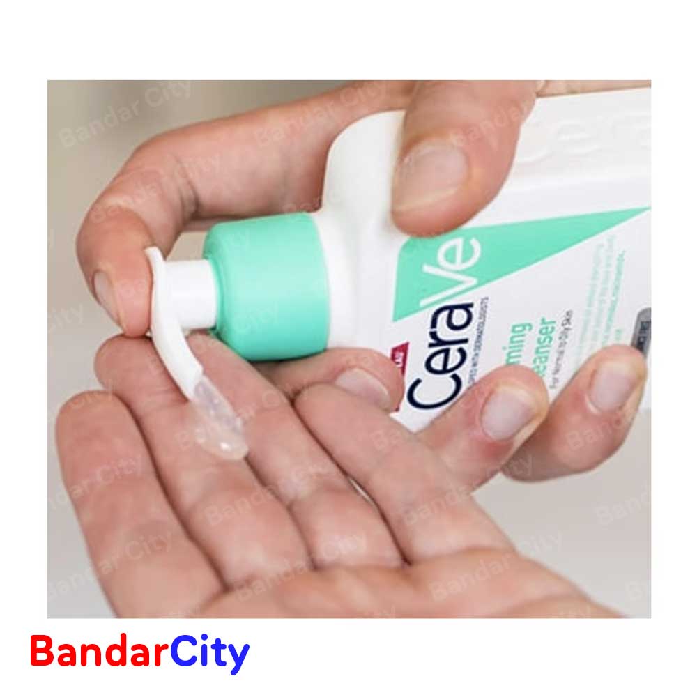 ژل شستشوی فومینگ سراوی مخصوص پوست نرمال تا چرب ۲۳۶ میل CeraVe Foaming Cleanser — تصویر ۴