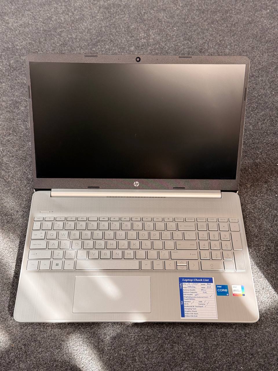 لپ تاپ HP 15 R5 7520U | 16GB | SSD 512GB | AMD | 15.6 inch FHD