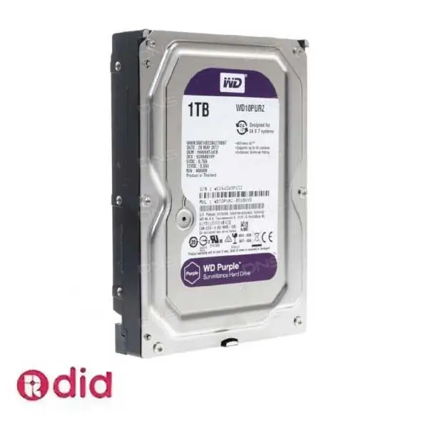 هارد 1 ترابایت بنفش WD Purple — تصویر ۴