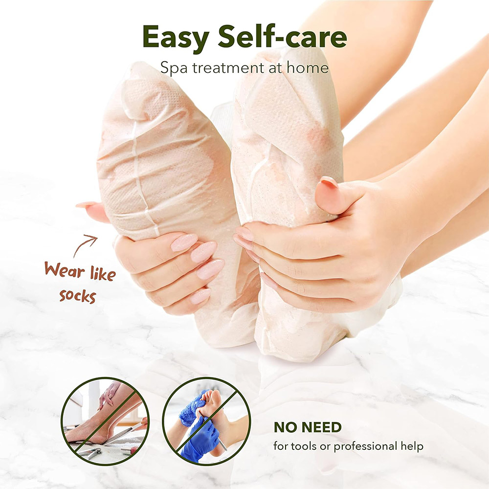 ماسک لایه بردار و نرم کننده پا پیوردرم Purederm Shiny & Soft Foot Peeling Mask — تصویر ۶