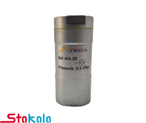 شیر یکطرفه پنوماتیک برند ایرسان — تصویر ۲