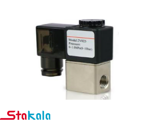 شیر برقی 2/2 و 3/2 پنوماتیک کبریتی سایز 1/8 و 1/4برند ایرسان — تصویر ۲