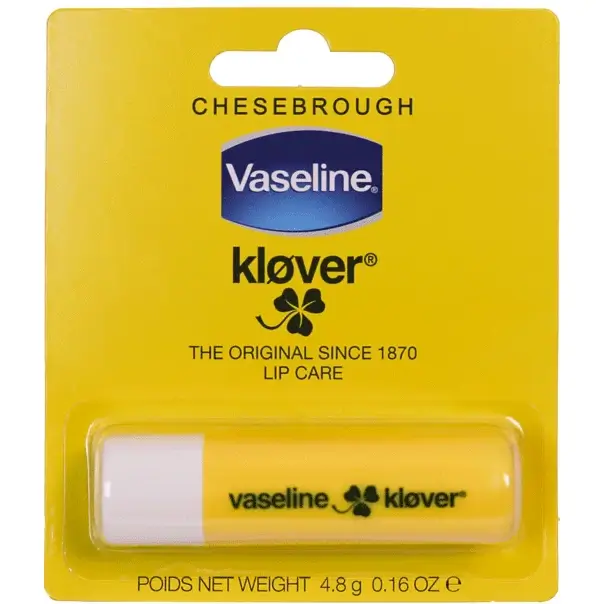 بالم لب وازلین استیکی مدل Klover (اصل کره) ترمیم کننده قوی ۴.۸ گرم Vaseline Lip Care Original — تصویر ۲