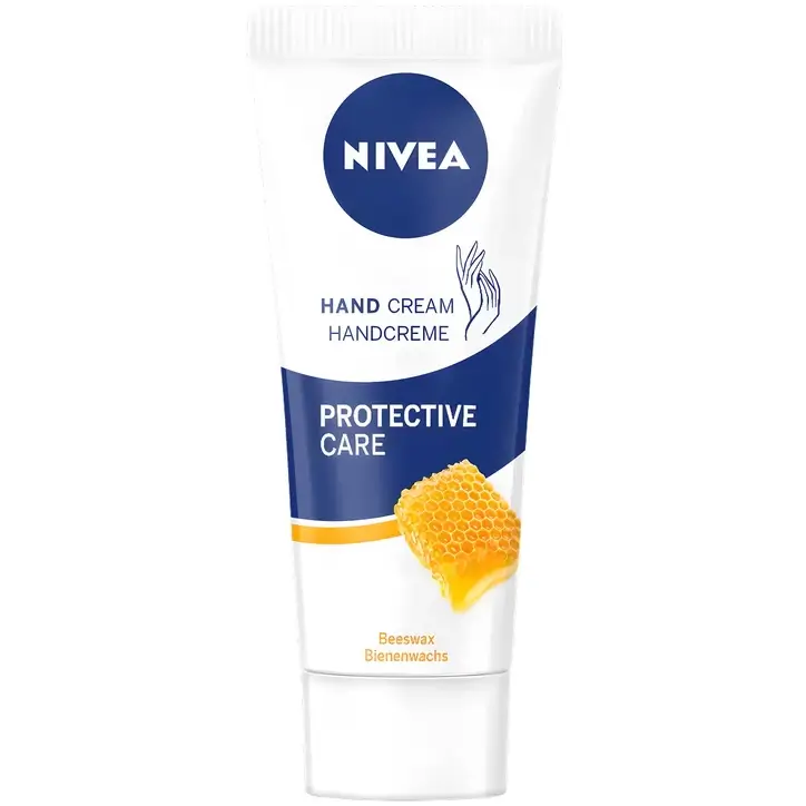کرم دست نیوآ موم عسل مناسب خشکی دست و ناخن ۷۵ میل Nivea Hand Cream Beeswax Protective Care