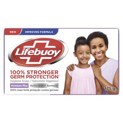 صابون لایف بوی بنفش آنتی باکتریال قوی و نرم کننده 175 گرمی Lifebuoy Germ Protection Moisture Plus Soap