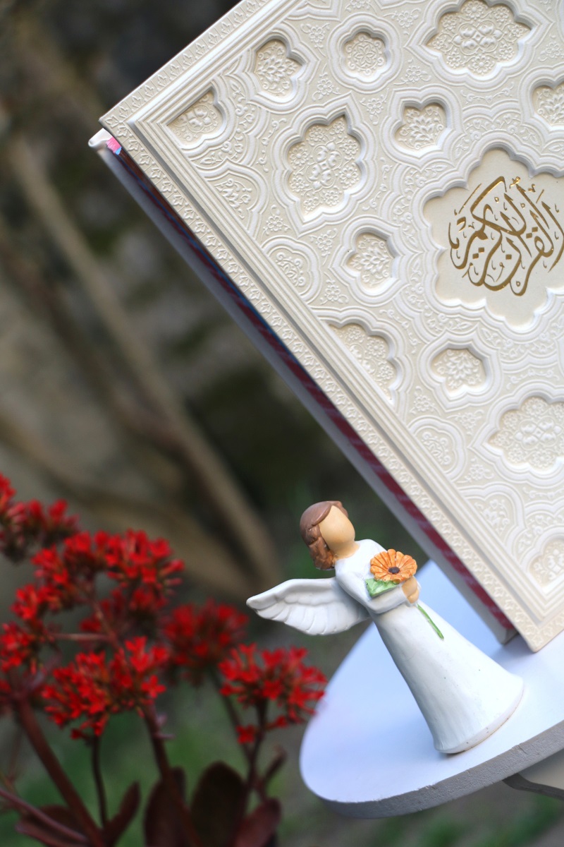 قرآن لیزری نفیس با جلد چرم ترمو (قطع وزیری – خط عثمان طه) — تصویر ۵
