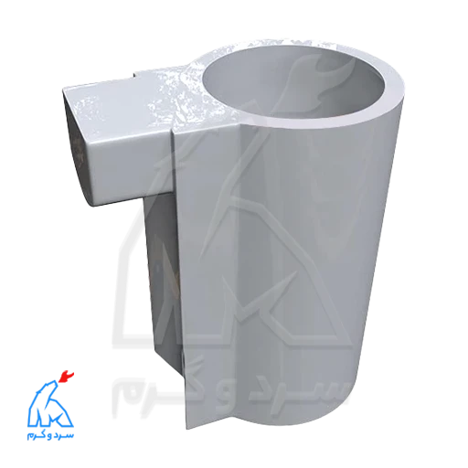 غلاف شعله زیاد آبگرمکن بوتان B115 — تصویر ۲