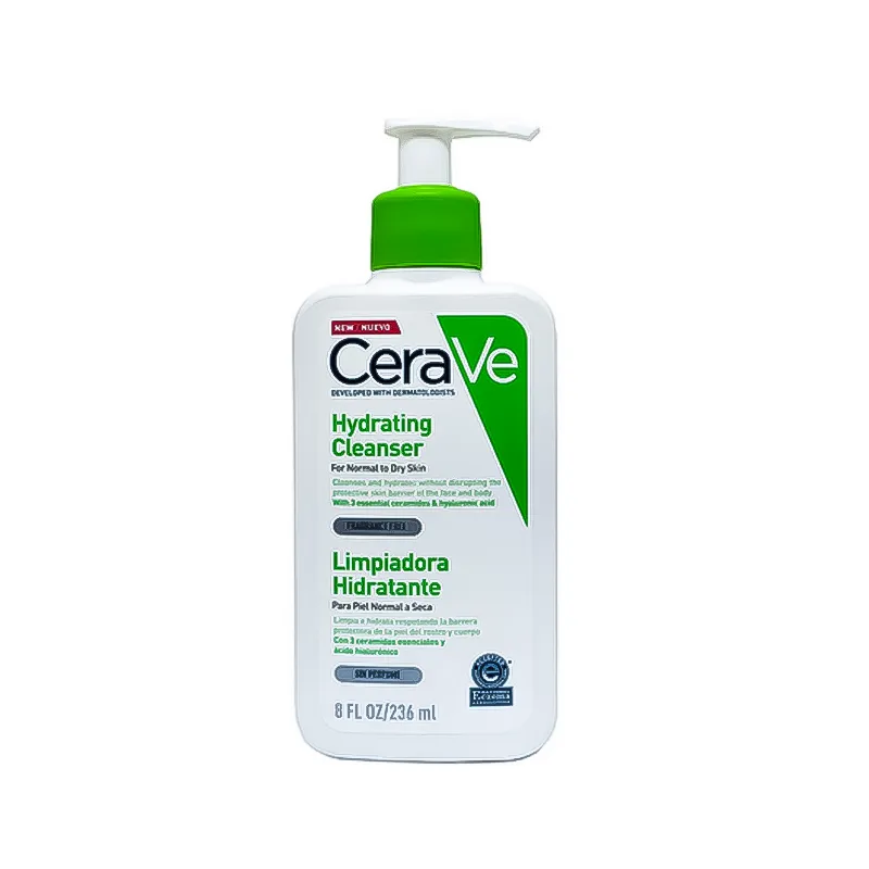 فوم شستشوی روغنی سراوی CeraVe پوست نرمال تا خیلی خشک 236ml — تصویر ۵