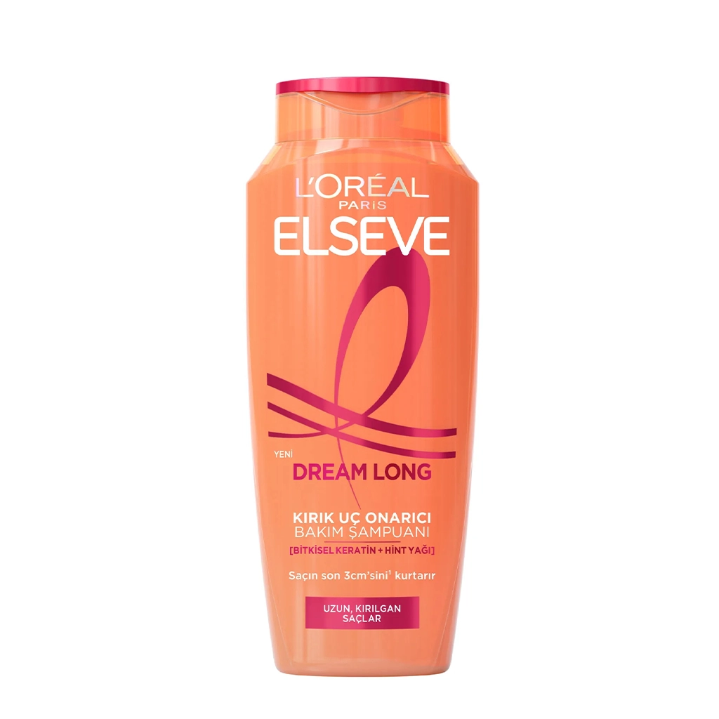 شامپو لورال موهای بلند و شکننده نارنجی مدل 400ml Loreal Dream Long