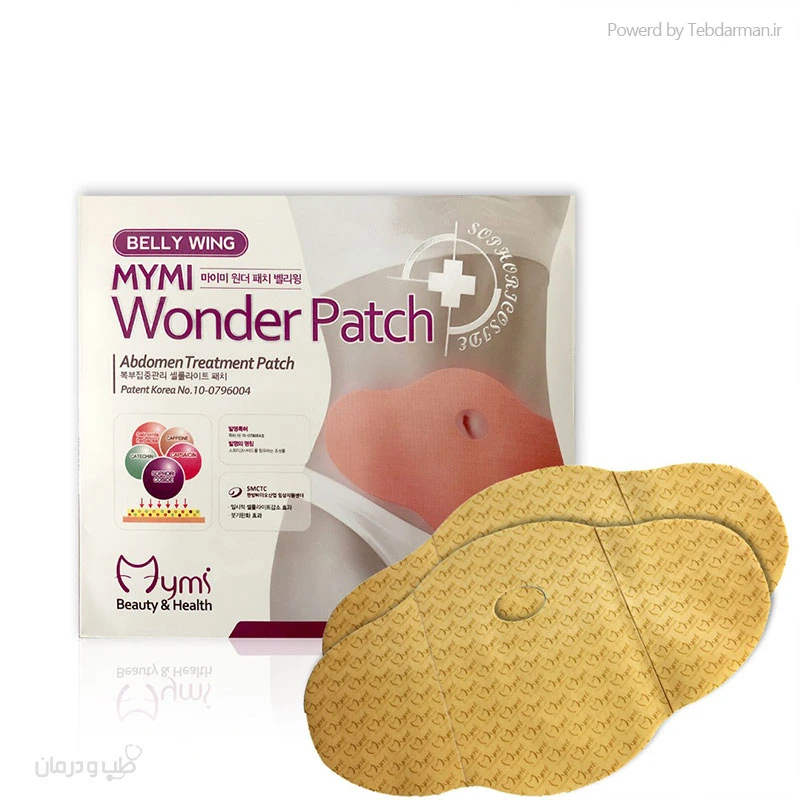 چسب لاغری شکم و پهلو مدل mymi wonder patch — تصویر ۲