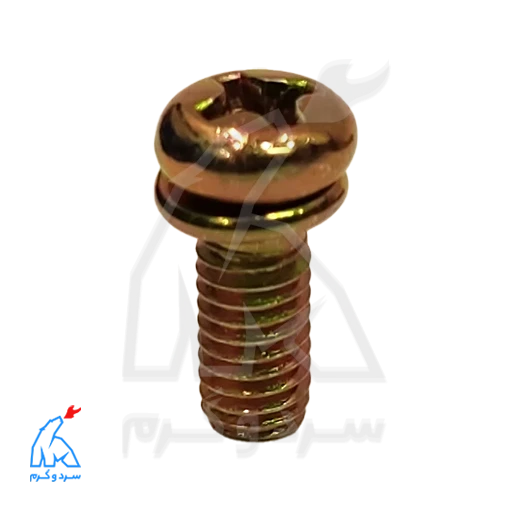پیچ واشر اسمبلی زرد 120 – M4×10 رگولاتور آب بوتان 5 عددی – 20003562 — تصویر ۴