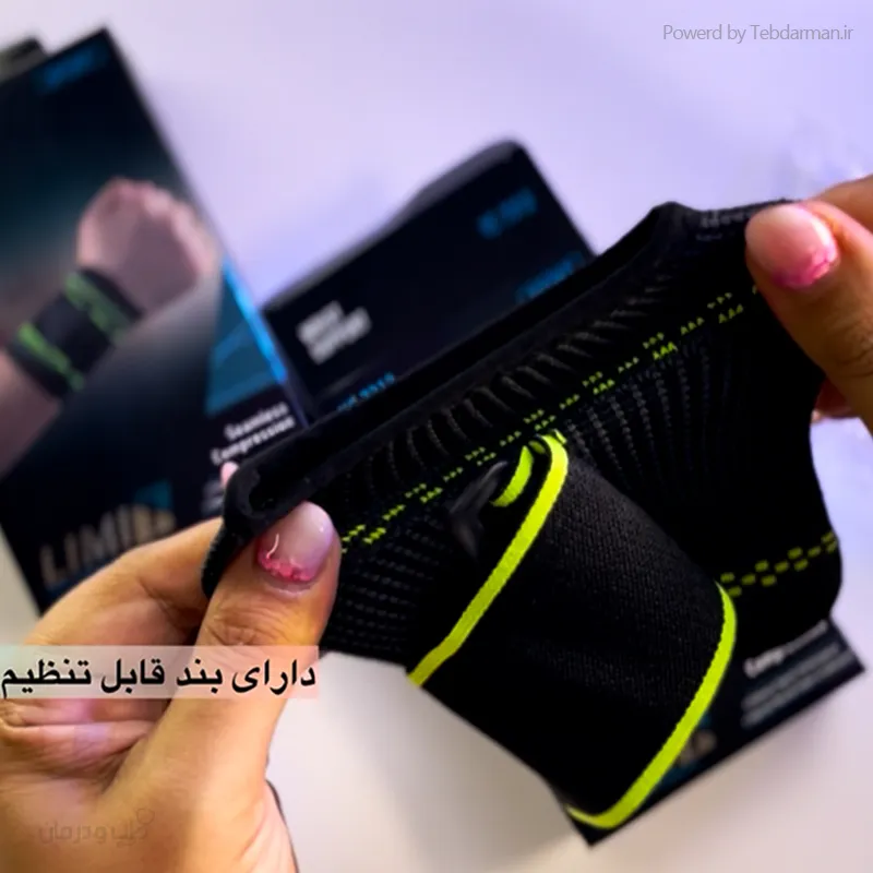 مچ بند ورزشی قابل تنظیم YC 7312 — تصویر ۶