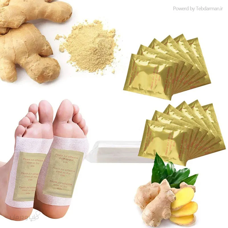 پد دفع سموم بدن کینوکی طلایی Kinoki Gold — تصویر ۵