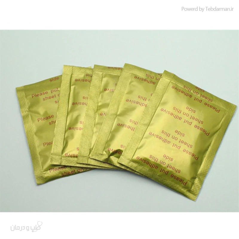پد دفع سموم بدن کینوکی طلایی Kinoki Gold — تصویر ۸