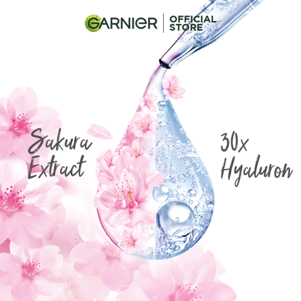 فیس واش گارنیر Sakura Glow Ceramide | شوینده صورت سرامیدی درخشان‌کننده — تصویر ۳