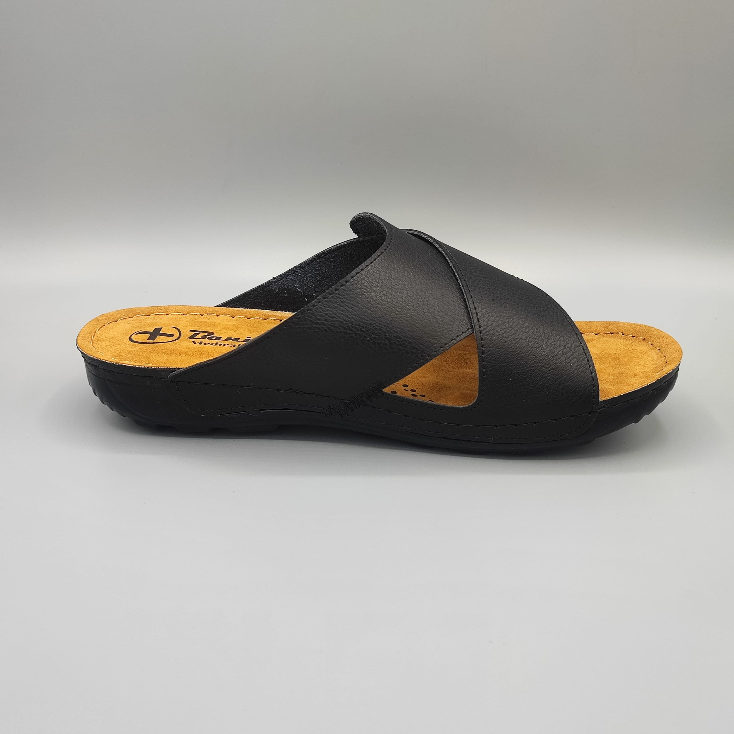 صندل دمپایی طبی مردانه با پد خارپاشنه مدل آرین — تصویر ۵