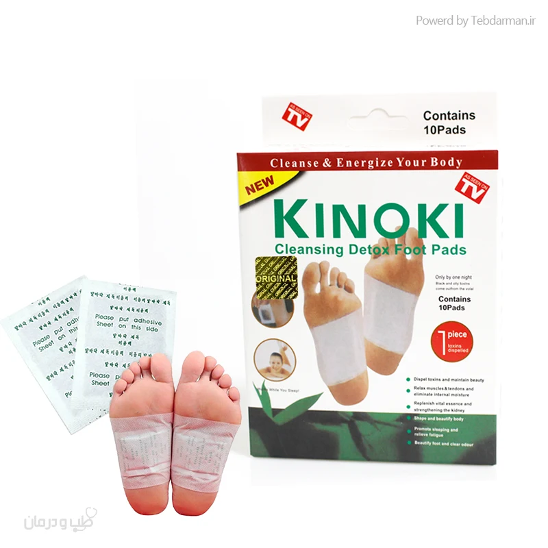 پد دفع سموم بدن کینوکی Kinoki — تصویر ۲
