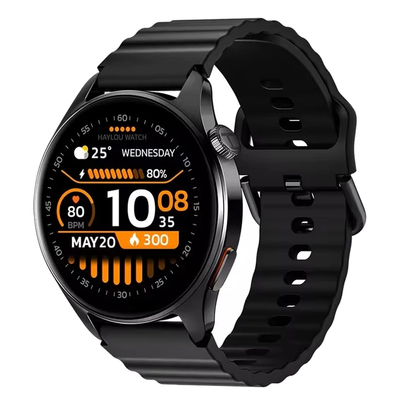 گلس ساعت هوشمند هایلو Watch 4S – 47mm شفاف هیدروژلی برند تکنو — تصویر ۲