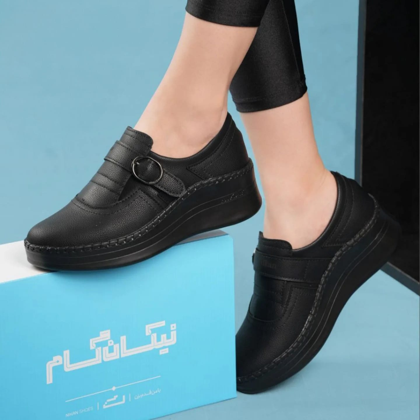 کفش طبی زنانه مدل گلچهره — تصویر ۴