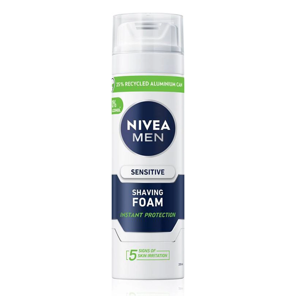 فوم اصلاح مردانه نیوآ مدل Sensitive Shaving Foam