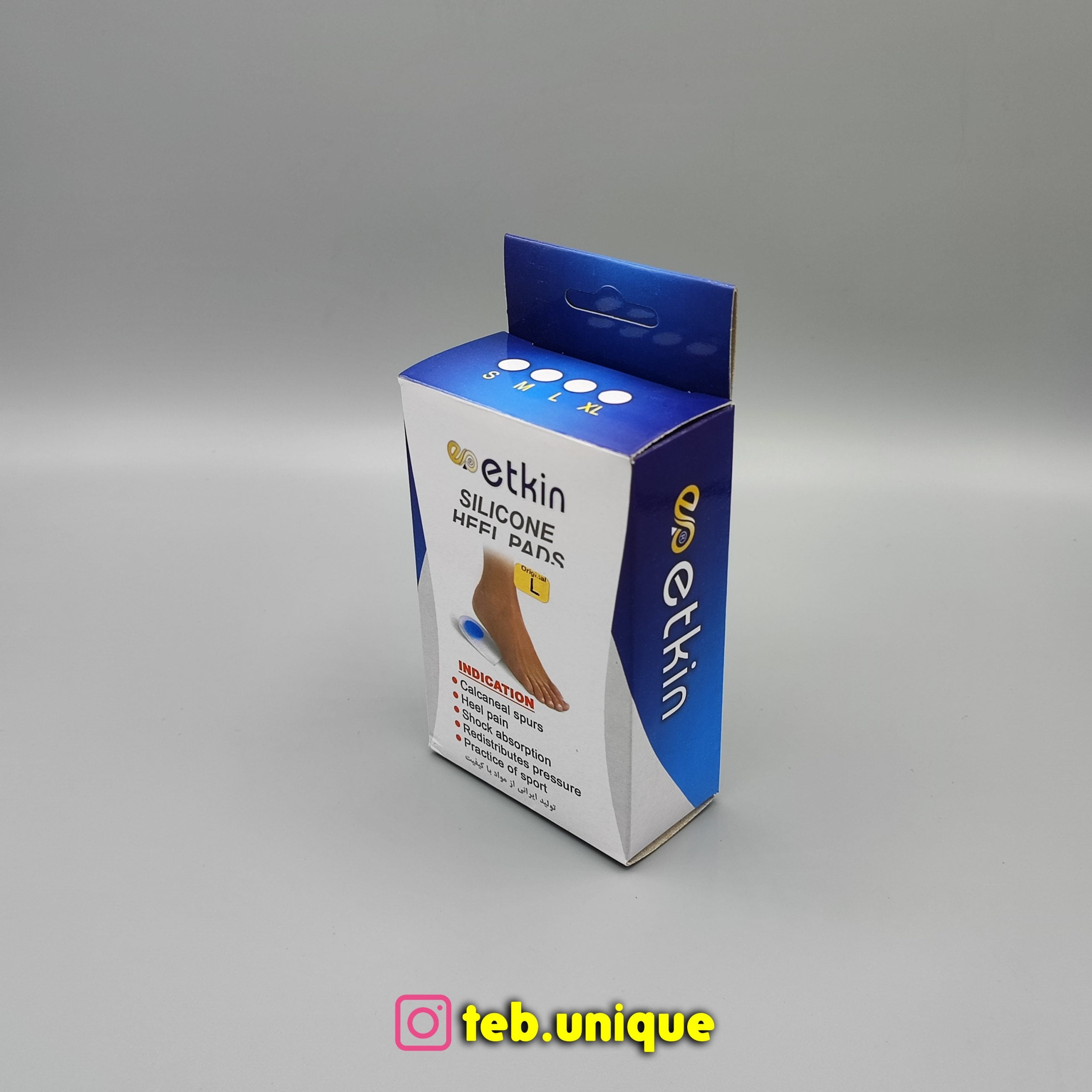 پد خارپاشنه ژله ای طبی (سیلیکونی) — تصویر ۴